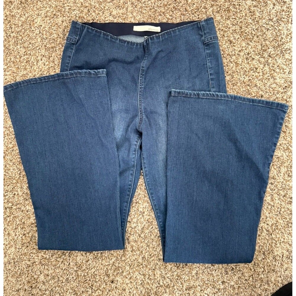 Ella Moss Nightfall Blue Pull-On Flare Jeans Size 31